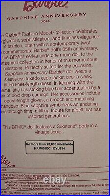 1/20000? SAPPHIRE? ANNIVERSARY Fashion Model Doll Barbie Signature Mattel 2024