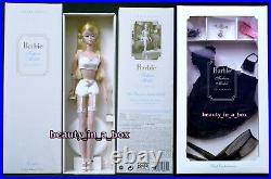 #1 LINGERIE Silkstone Barbie Doll Blonde plus Black Enchantment Fashion Lot 2 SW