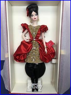 12 Mattel Barbie Doll Silkstone Fashion Model Russian Darya Barbie Gold COA MIB