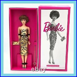 1961 Brownette Bubble Cut Barbie Doll 2021 Mattel SILKSTONE