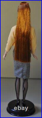 2000 OOAK Barbie Silkstone doll Lingerie #2 Red Hair The Secretary O/F & BOX