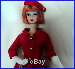 2001 Loose Barbie Silkstone Provencale Doll In Red Ooak Outfit