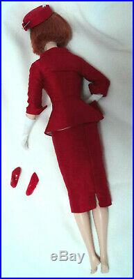 2001 Loose Barbie Silkstone Provencale Doll In Red Ooak Outfit