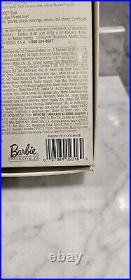 2002 Barbie Fashion Model Sunday Best Doll Limited Edition Silkstone B2520 NEW