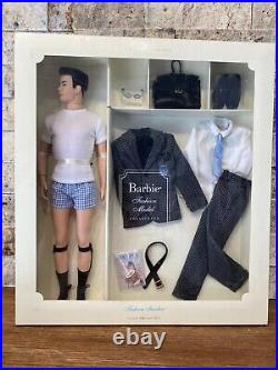 2002 Mattel Fashion Model Silkstone Ken Fashion Insider 56706 NEW MINT