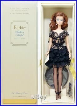 2004 Mattel Gold Label A Trace of Lace Silkstone Barbie Doll No. G7212 USED