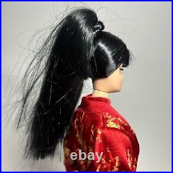 2004 Silkstone Chinoiserie Red Moon BarbieGold LabelNo shoes, No Box