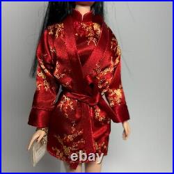 2004 Silkstone Chinoiserie Red Moon BarbieGold LabelNo shoes, No Box