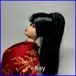 2004 Silkstone Chinoiserie Red Moon BarbieGold LabelNo shoes, No Box