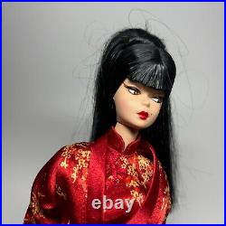 2004 Silkstone Chinoiserie Red Moon BarbieGold LabelNo shoes, No Box