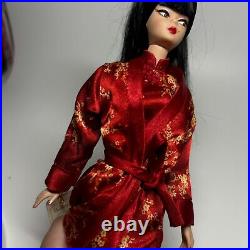 2004 Silkstone Chinoiserie Red Moon BarbieGold LabelNo shoes, No Box