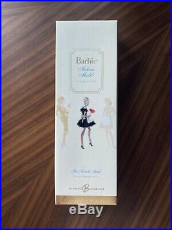 2005 Barbie Silkstone The French Maid Doll NRFB Gold Label J0966 HTF