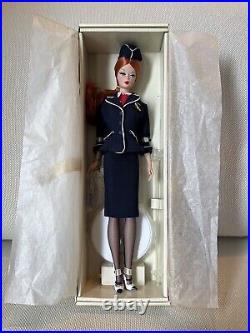 2005 The Stewardess Silkstone Barbie Fashion Model-Gold Label-New in Box Vintage