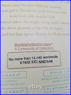 2006 Barbie Doll Silkstone NRFB The Ingenue fashion model GOLD label not replace