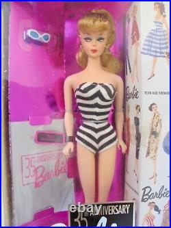 2006 High Stepping Barbie Silkstone Fashion Gold Label + 35th Anniv Doll Blonde