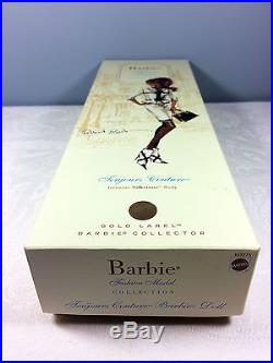 2008 Toujours Couture Barbie Doll BFMC Gold Label Silkstone Mint NRFB