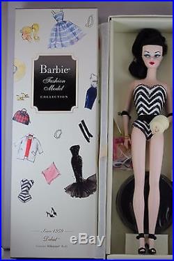 2009 Paris Debut Brunette/raven Silkstone Barbiebfmcrobert Best Vhtfnrfb