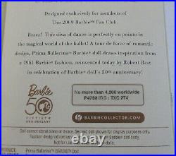 2009 Rare Barbie Fashion Model Prima Ballerina Genuine Silkstone 4200 issued Wow