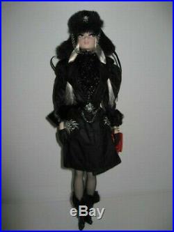 2010 BFMC Silkstone Barbie Doll Verushka Russian Fashion Model Collection
