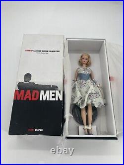 2010 Mad Men Betty Draper Silkstone Barbie Fashion Model Gold Label NIB