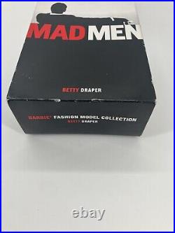 2010 Mad Men Betty Draper Silkstone Barbie Fashion Model Gold Label NIB