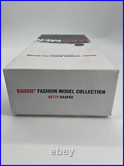 2010 Mad Men Betty Draper Silkstone Barbie Fashion Model Gold Label NIB