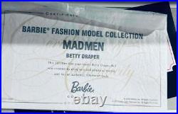 2010 Mad Men Betty Draper Silkstone BarbieGold LabelNIBNRFB