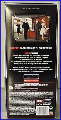 2010 Mattel Barbie Silkstone Mad Men Roger Sterling #T4549 NRFB