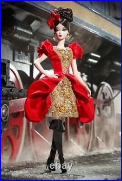 2010 Rare Darya Silkstone Barbie Doll Gold Label Mattel T7675 Nrfb-tissued