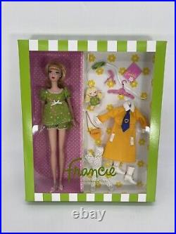 2011 Nighty Brights Francie Barbie Doll NRFB MINT Silkstone Gold Label V0457 HTF