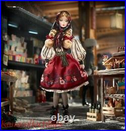2011 Rare Mila Silkstone Barbie Doll Nrfb Gold Label T7672