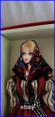 2011 Rare Mila Silkstone Barbie Doll Nrfb Gold Label T7672