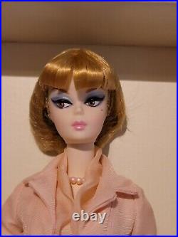 2012 Afternoon Suit Silkstone Barbie Doll With Shipper Nrfb Gold Label W3503