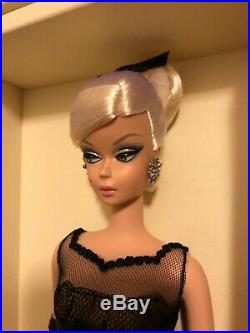 2012 Mattel Bfmc Silkstone Cocktail Dress Barbie Doll Gold Label X8253 Nrfb