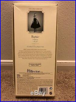 2012 Mattel Bfmc Silkstone Cocktail Dress Barbie Doll Gold Label X8253 Nrfb