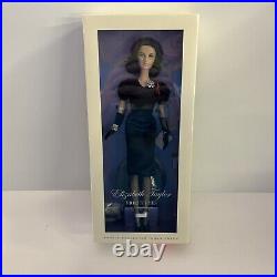 2012 Mattel Elizabeth Taylor Violet Eyes Silkstone Barbie Gold Label #W3495 NRFB