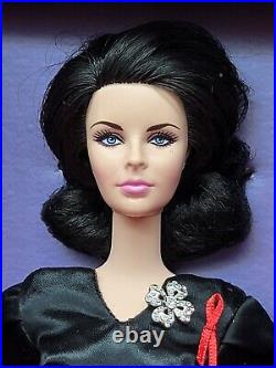 2012 Mattel Elizabeth Taylor Violet Eyes Silkstone Barbie Gold Label #W3495 NRFB