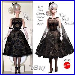 2013 Barbie Fashion Model Collection, Silkstone Cocktail Dress Barbie X8253 NRFB