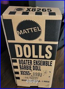 2013 SILKSTONE BFMC Exclusive BARBIE Doll Boater Ensemble NRFB LIP DEFECT Ship R