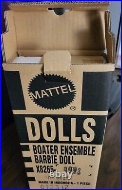2013 SILKSTONE BFMC Exclusive BARBIE Doll Boater Ensemble NRFB LIP DEFECT Ship R