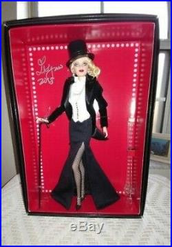 2014 NRFB Barbie Spotlight on Broadway Platinum Label Convention Doll box Signed