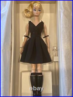2015 Classic Black Dress Silkstone Barbie Doll Gold Label NRFB #DKN07