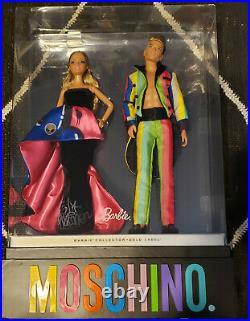 2016 MOSCHINO Barbie and Ken GiftSet Gold Label NRFB