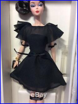 2016 Madrid Little Black Dress Silkstone Barbie Doll Platinum Label Dgx91 Nrfb