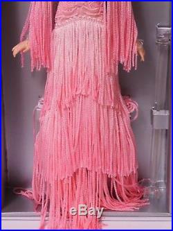 2017 BLUSH FRINGED GOWN BARBIE Platinum Lbl LE 999 BFC Excl DWF52 NRFB IN HAND