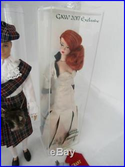 2017 Gaw Scottish Highlands Barbie Convention -silkstone Barbie + Ken And Event