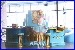 2018 Barbie Soda Shop Tribute Silkstone Fashion Doll Diorama Collector BFMC