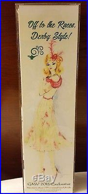 2018 Gaw Convention If To The Races Derby Style Silkstone Barbie Doll Mint