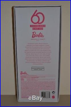 2019 Barbie Signature Silkstone BFMC PROUDLY PINK 60th Barbie NEW Damaged Box