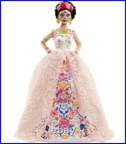 2020 Barbie Dia De Los Muertos (Day of The Dead) DOTD 2 Pink Doll New In Hand